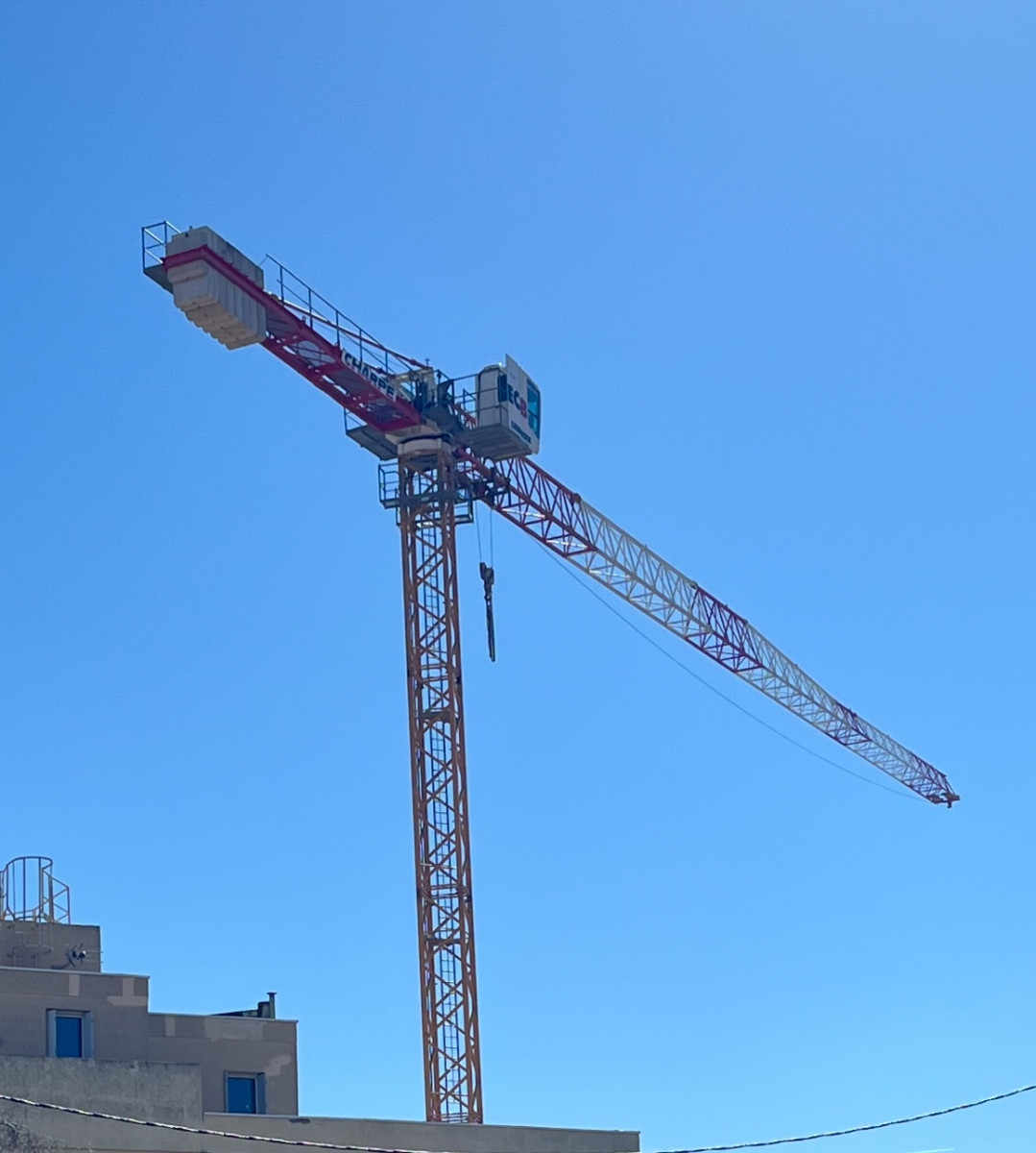Grue à tour 85 ECB BTP 